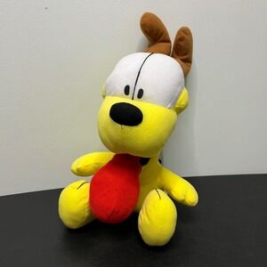 Odie Plush Toy Nickelodeon Garfield Dog Stuffed Yellow Toy Factory Big Head